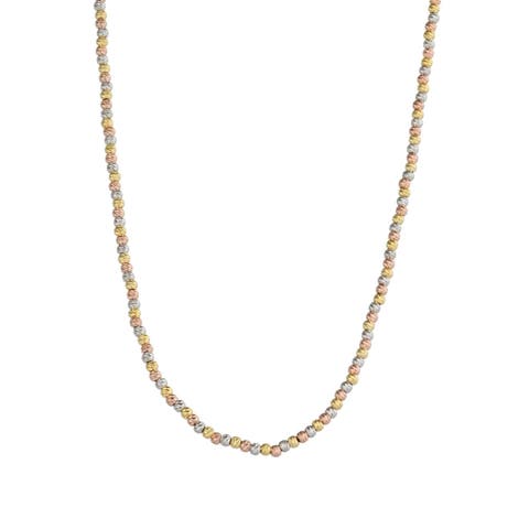 Sterling Silver Dorissa Rose Gold - Gold - Silver Sterling Silver Necklace
