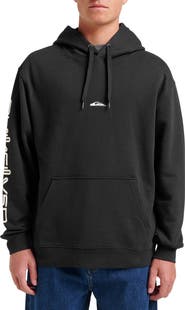 Quiksilver Passage Logo Embroidered Graphic Hoodie