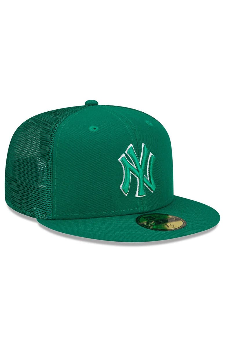 New Era Men's New Era Green New York Yankees 2022 St. Patrick's Day 59FIFTY Fitted Hat, Alternate, color, 