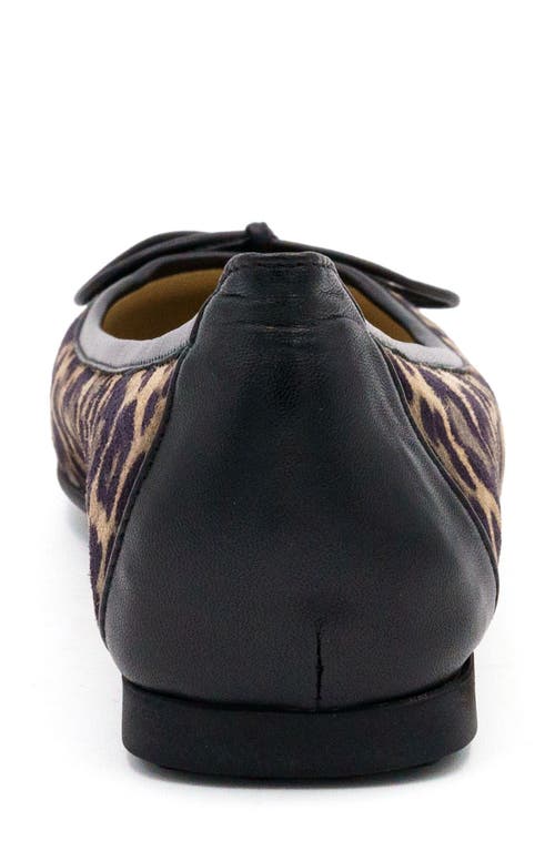 AMALFI BY RANGONI AMALFI BY RANGONI DANA LEOPARD PRINT BALLET FLAT