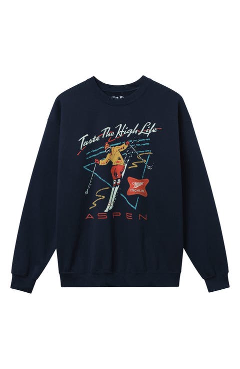 Miller Taste the High Life Graphic Sweatshirt