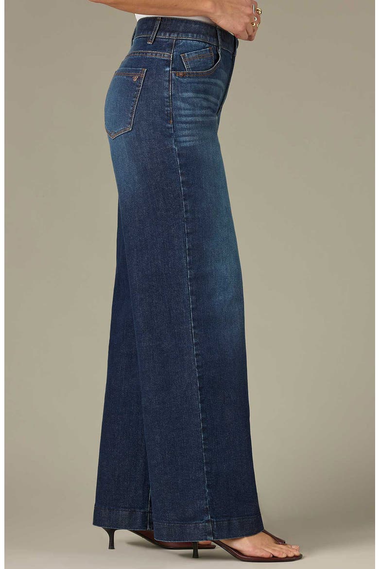 Sam High Waist Wide Leg Jeans, Alternate, color, INDIGO
