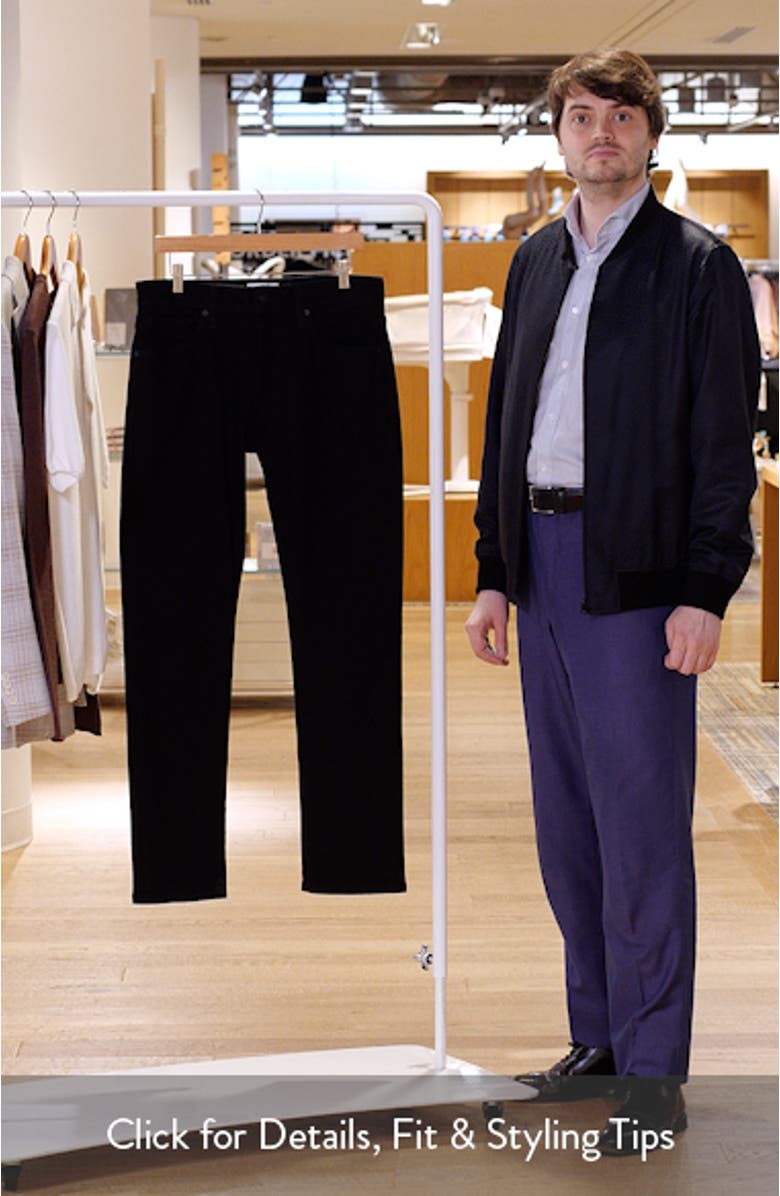 Slim Straight Leg Jeans, sales video thumbnail