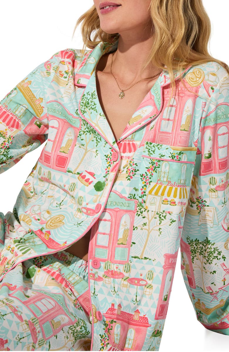 BedHead Pajamas Stretch Organic Cotton Pajamas, Alternate, color,