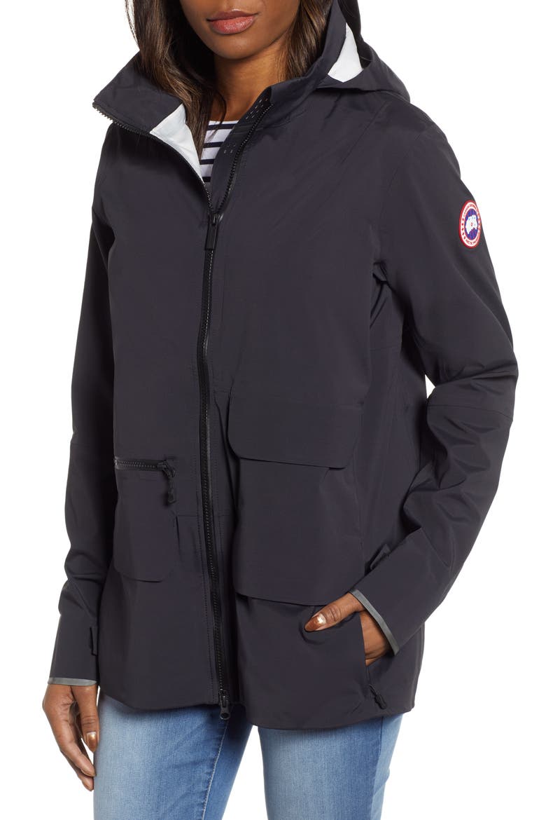 Pacificia Waterproof Jacket, Main, color, BLACK