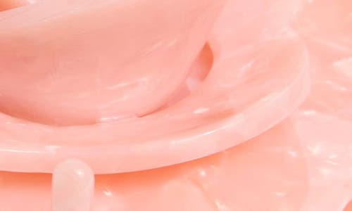 Solar Eclipse Origami Rose Claw Clip In Pink