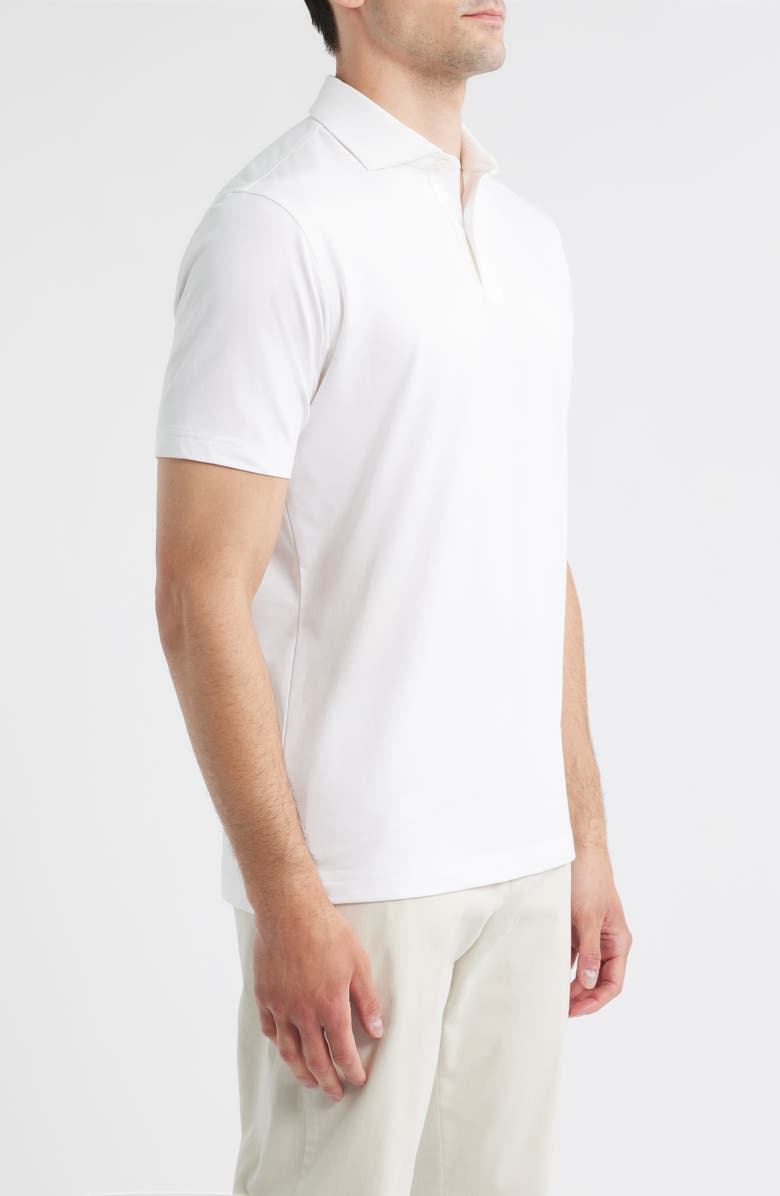 Peter Millar Crown Crafted Albatross Pima Cotton Blend Polo, Alternate, color, White