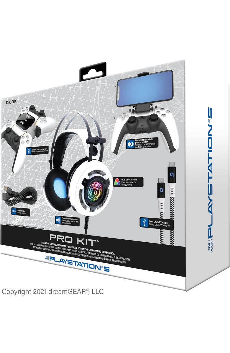 Bionik Headset, Charge Base, and Cable, Main, color, Multicolor