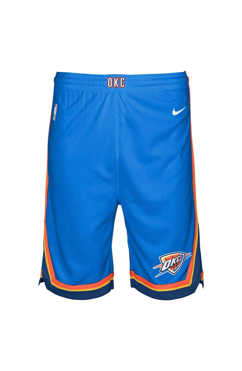 Nike Youth Nike Blue Oklahoma City Thunder Swingman Performance Shorts – Icon Edition, Alternate, color, 