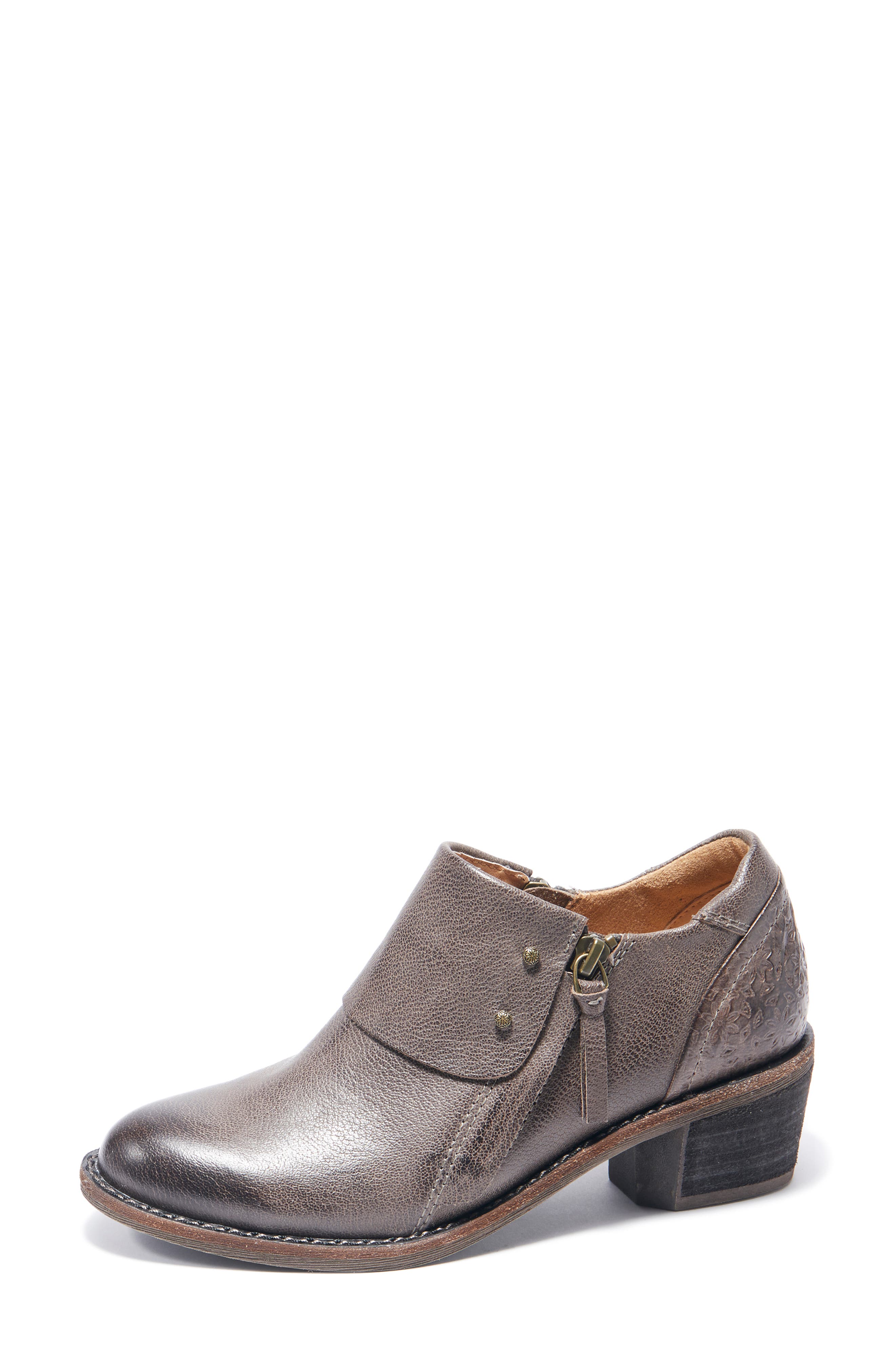 Michelle Ankle Boot, Alternate, color, DARK GREY