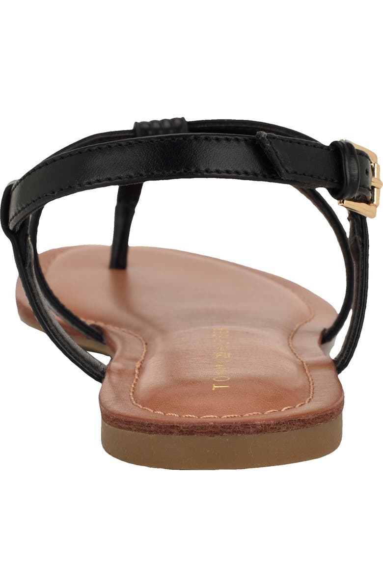 Tommy Hilfiger Lohian T-Strap Sandal, Alternate, color, Black