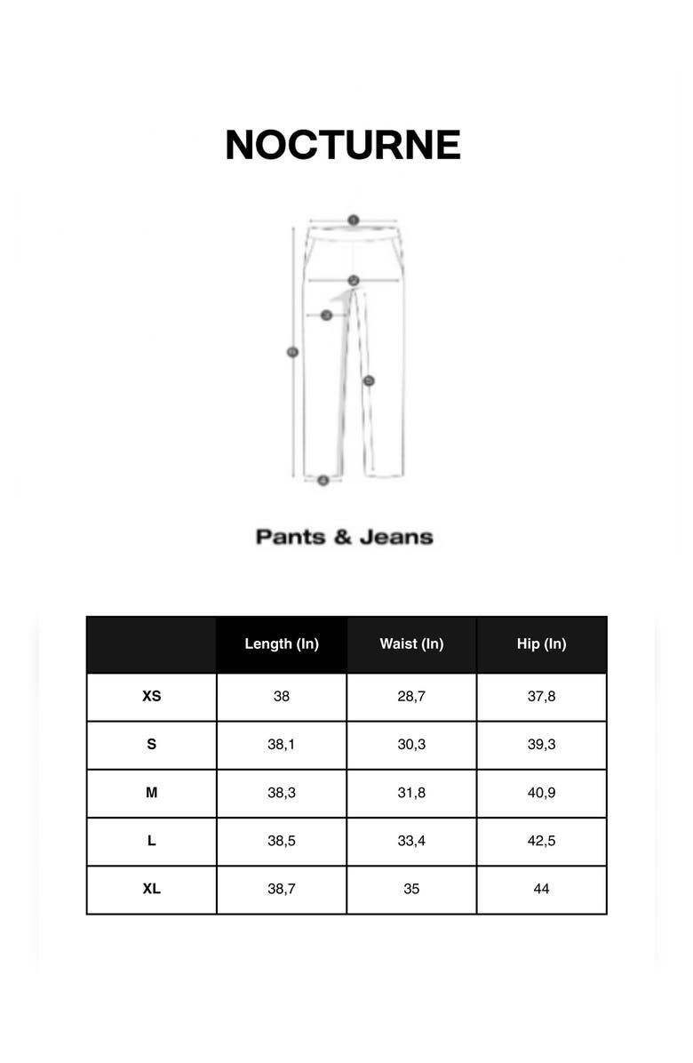 Nocturne Printed Relaxed Straight-Leg Pants, Alternate, color, Black