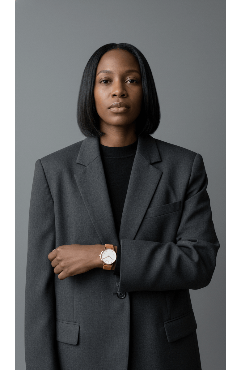 NCMPRBL Lucky Me Genuine Suede Leather Strap Watch, 40MM, Alternate, color, Tan/Eggshell White/Rose Gold