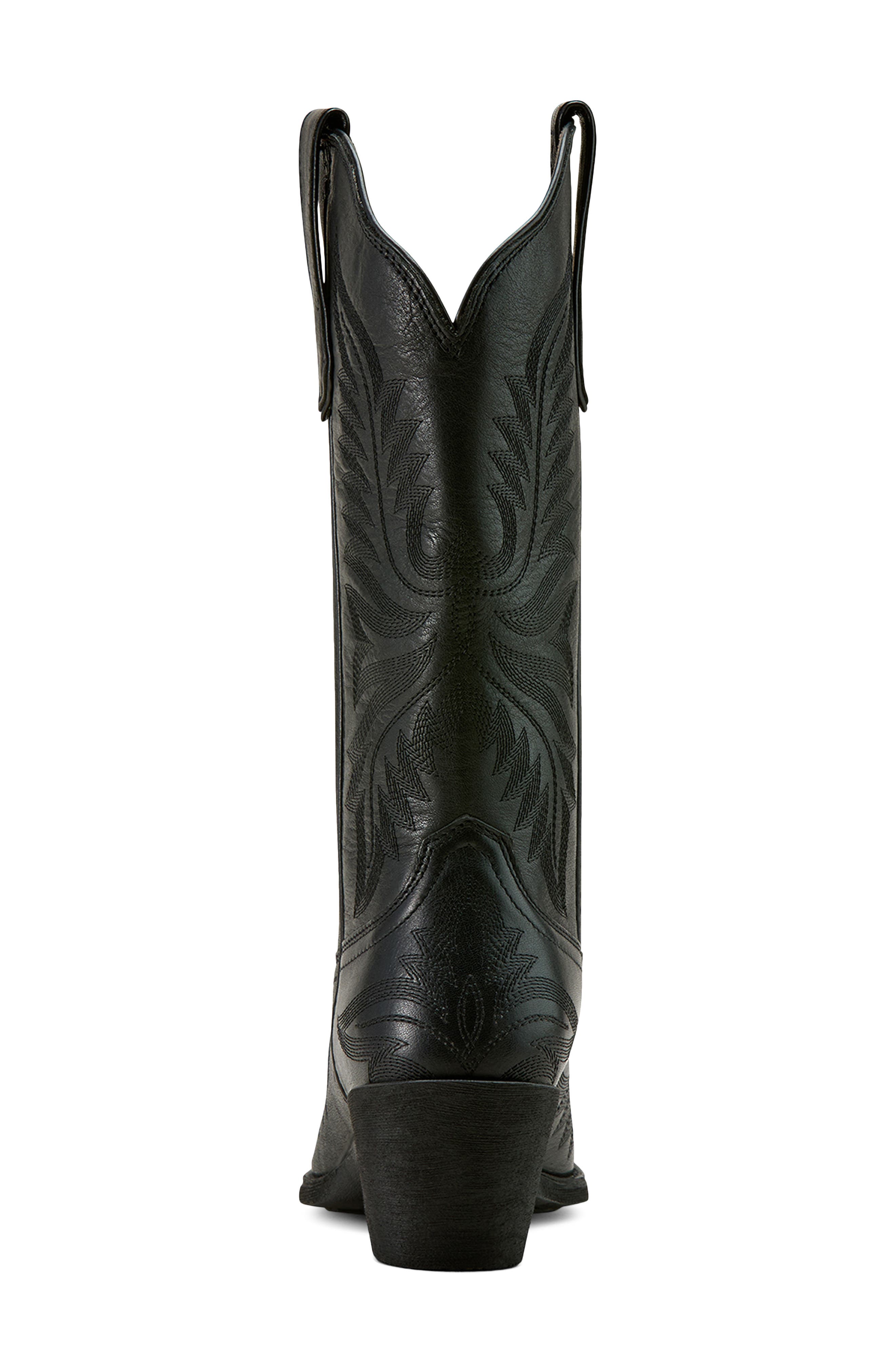 Ariat Round Up Collins Western Boot, Alternate, color, Black