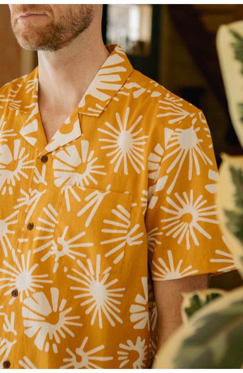 Bridge & Burn Bodie Shirt, Alternate, color, Solar Bloom