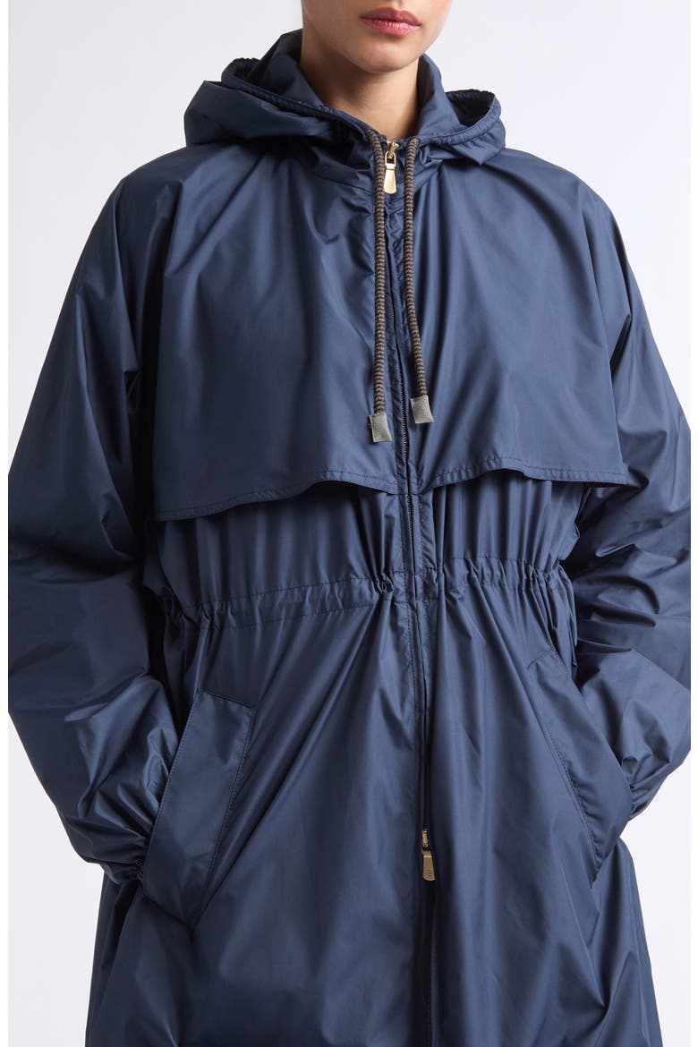 Drawstring Waist Parka, Alternate, color, 11 BLUE