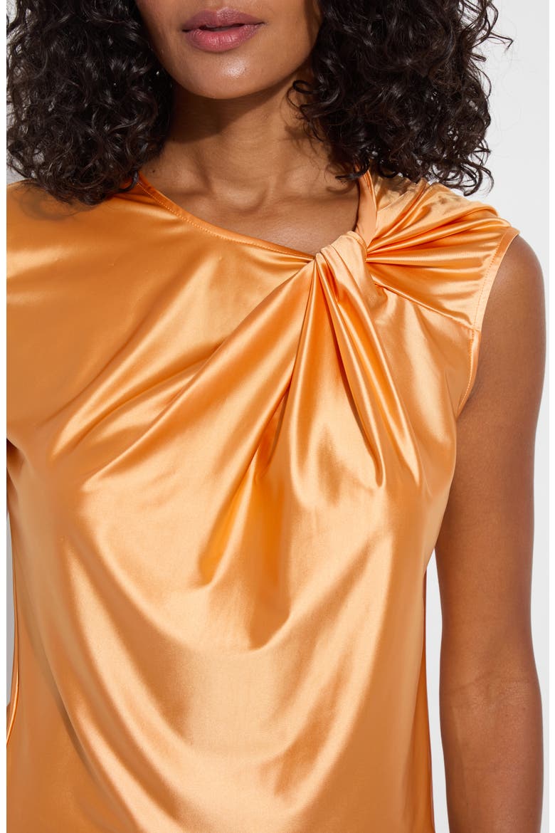 Selene Shoulder Twist Top, Alternate, color, SOLAR RAY