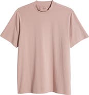 Open Edit Mock Neck T-Shirt