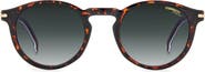 Carrera Eyewear 50mm Round Sunglasses
