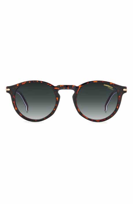 Carrera Eyewear 50mm Round Sunglasses