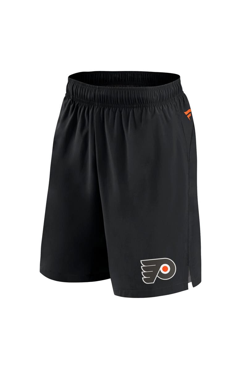 FANATICS Men's Fanatics Branded Black Philadelphia Flyers Authentic Pro Tech Shorts, Alternate, color, Black