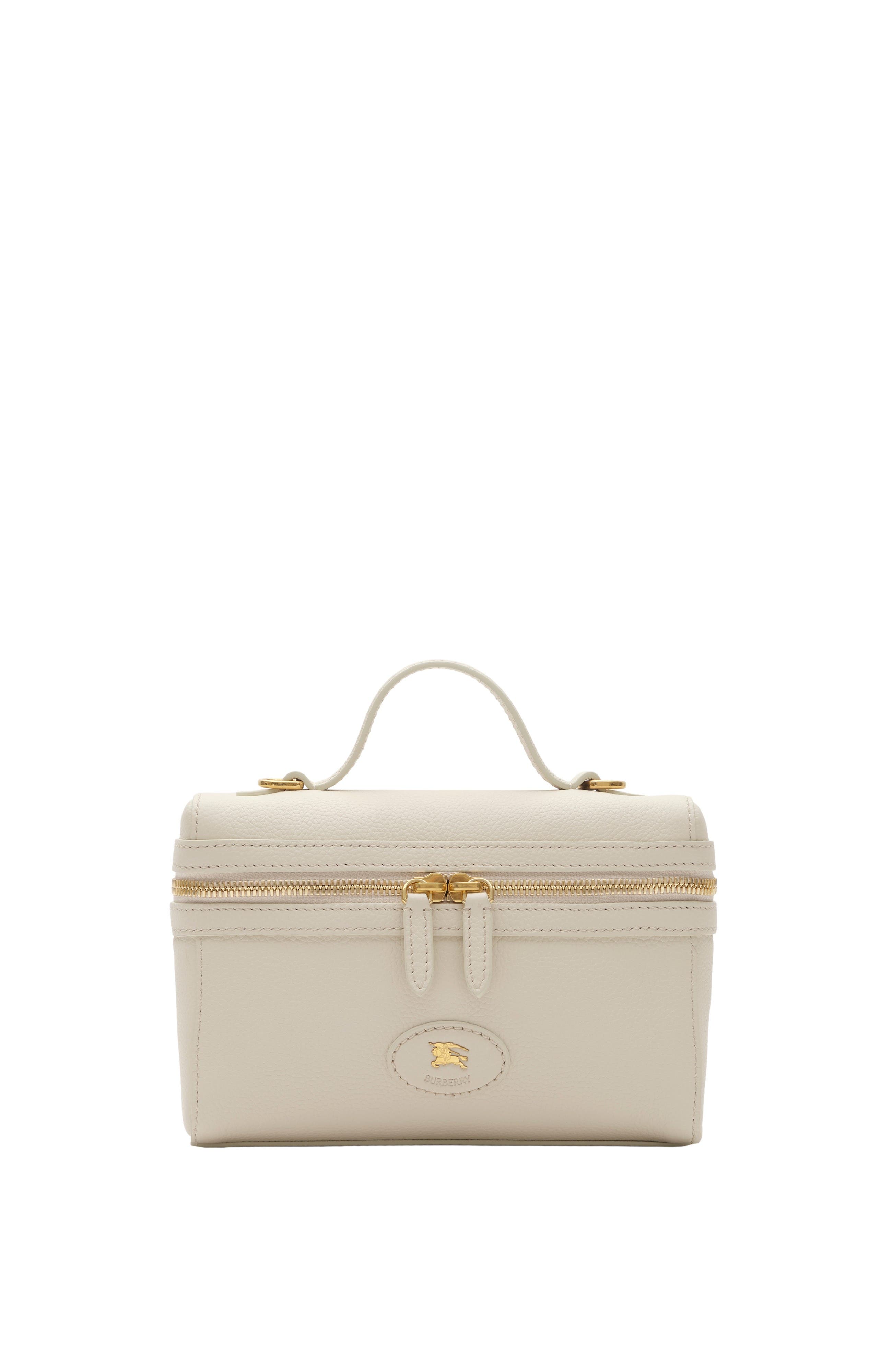Bloomsbury Vanity Bag, Main, color, Soap beige/light beige