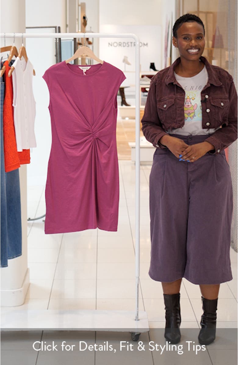 Delilah Twist Short Dress, sales video thumbnail