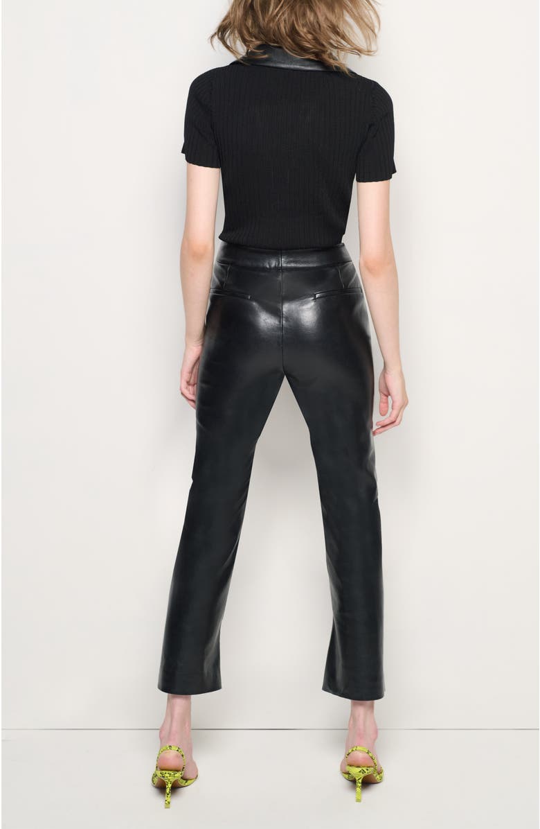 AS by DF Rowan Ribbed Top, Alternate, color, Black