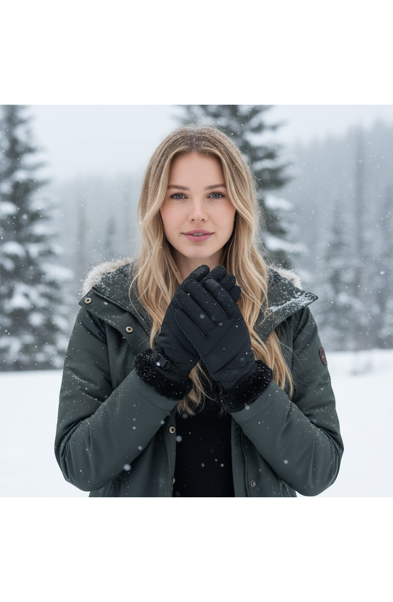 CANADA WEATHER GEAR Women's Winter Touchscreen Gloves, Alternate, color,