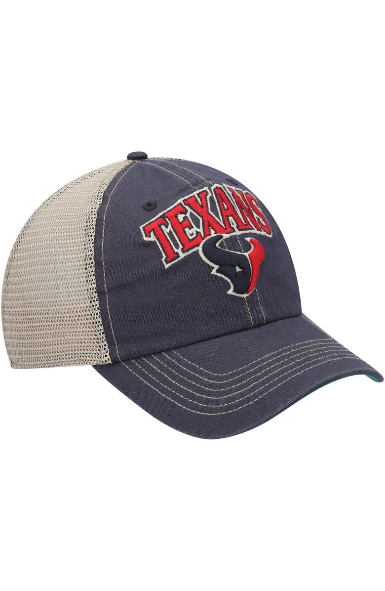 '47 Men's '47 Navy/Natural Houston Texans Tuscaloosa Clean Up Snapback Hat, Alternate, color, 