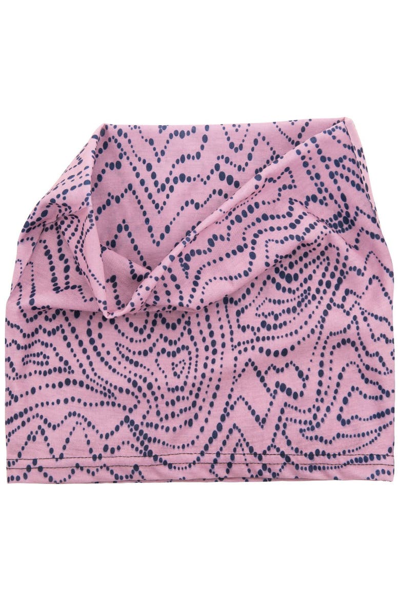 Gender Inclusive Busby Neck Gaiter, Alternate, color, Pink Dot