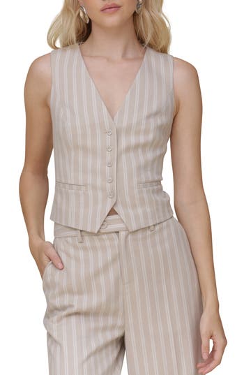 Shop Avec Les Filles Long Slim Vest