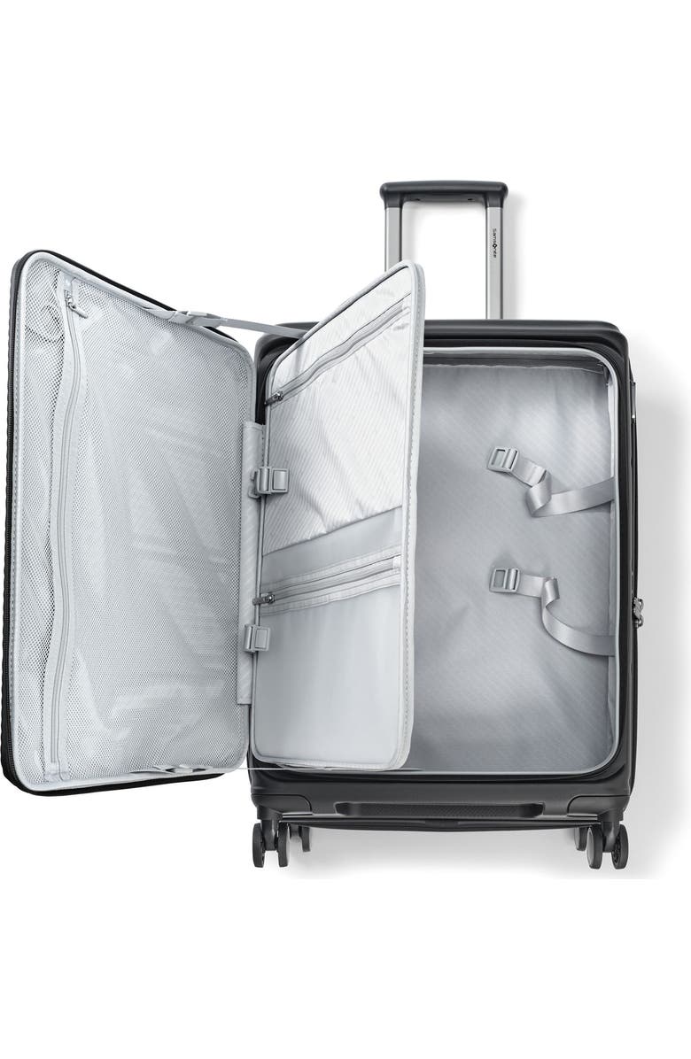 Samsonite Paralux Expandable Medium Spinner, Alternate, color, Black