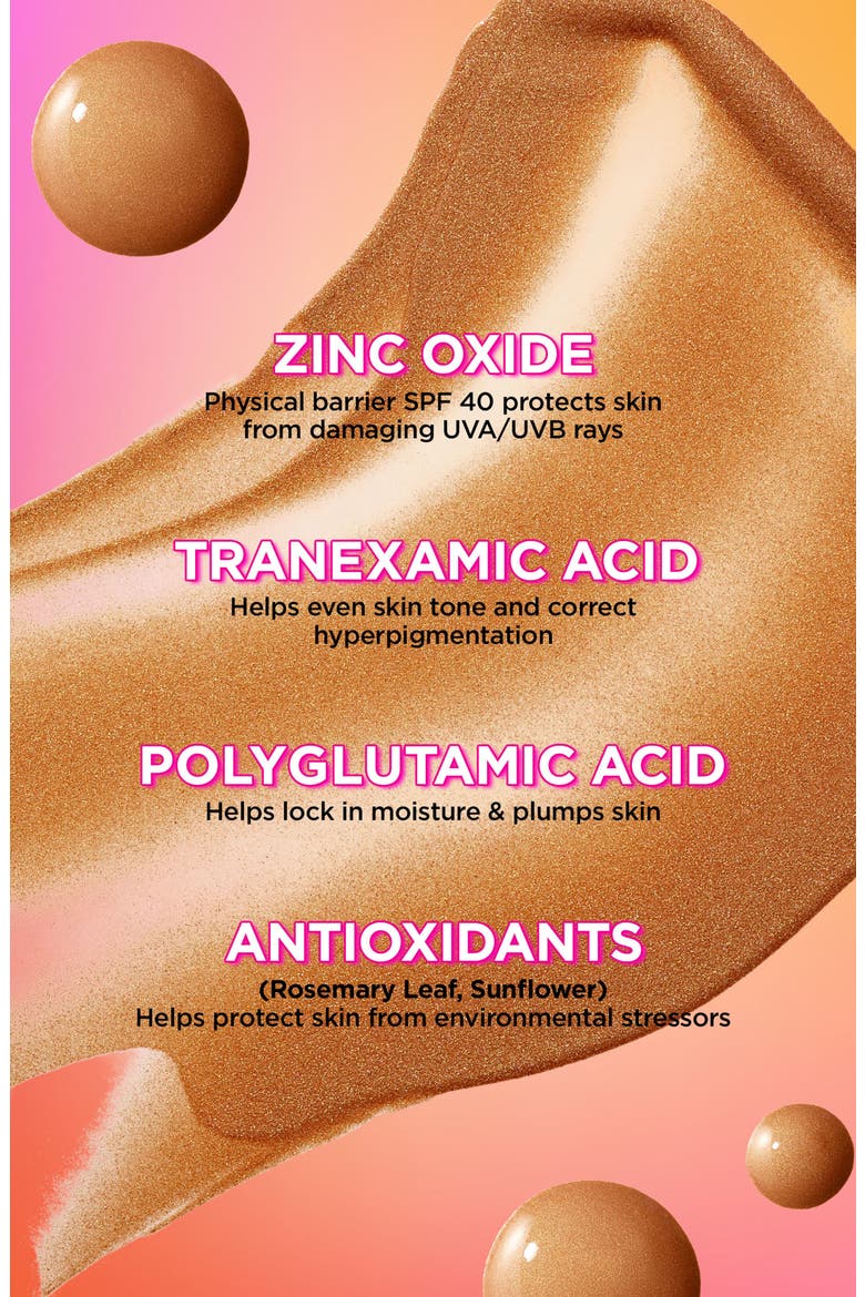 Bronzing Blendrops™ Broad Spectrum SPF 40 Oil Control Sun-Kissed Finish Priming Drops, Alternate, color, NO COLOR