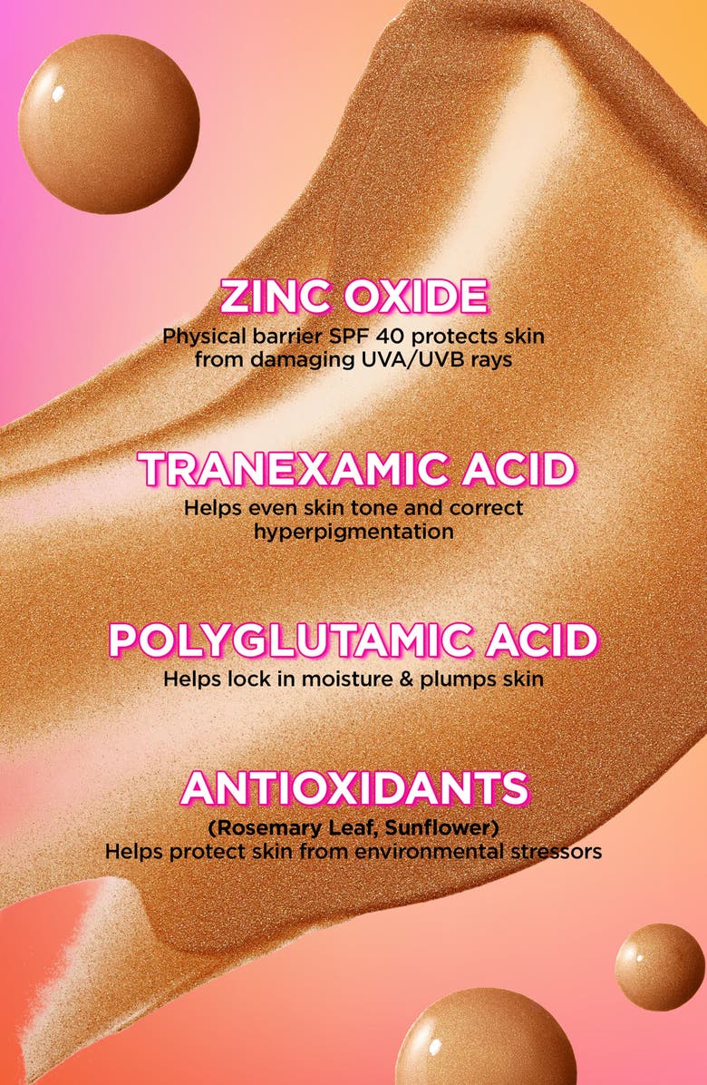 BeautyBio Bronzing Blendrops<sup>™</sup> Broad Spectrum SPF 40 Oil Control Sun-Kissed Finish Priming Drops, Alternate, color,