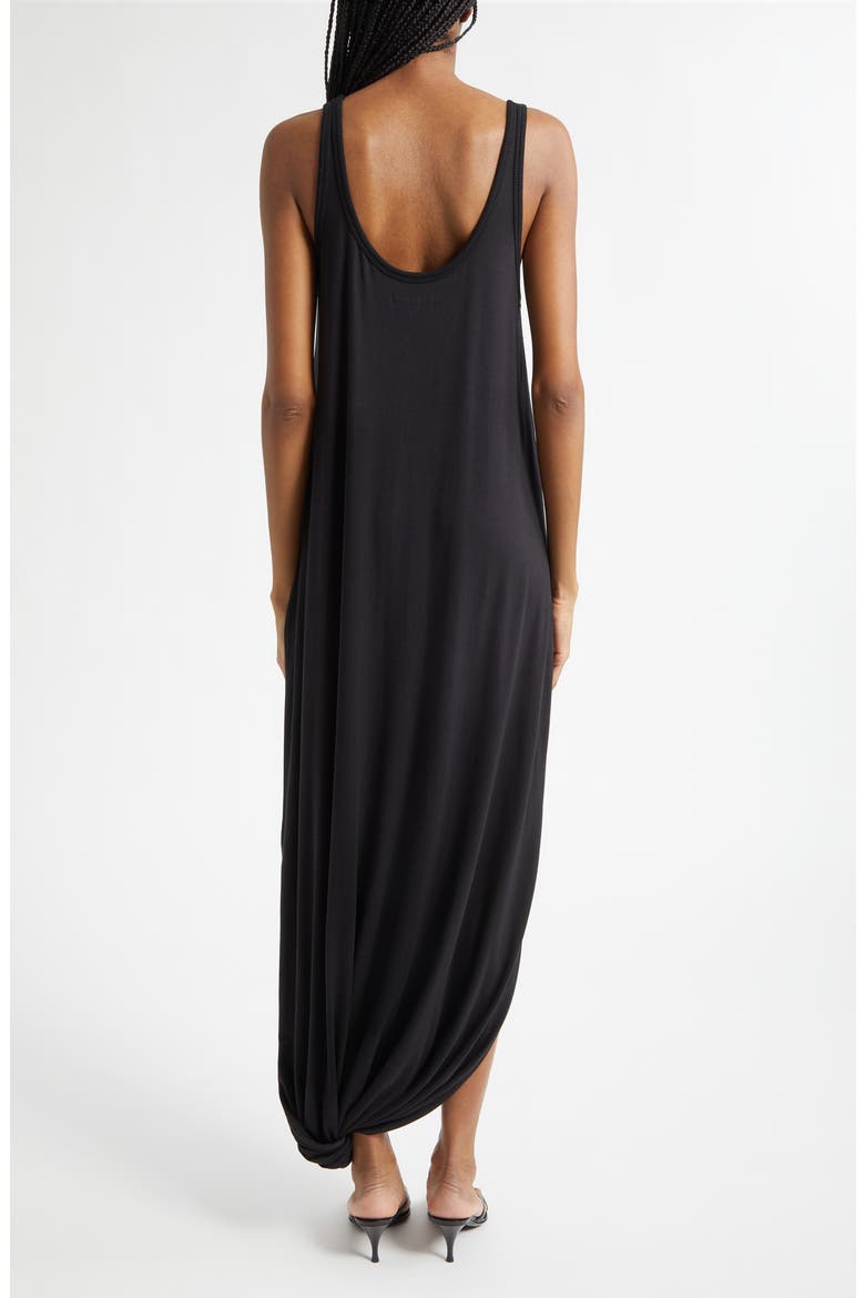Ellison Knot Hem Tank Dress, Alternate, color, BLACK