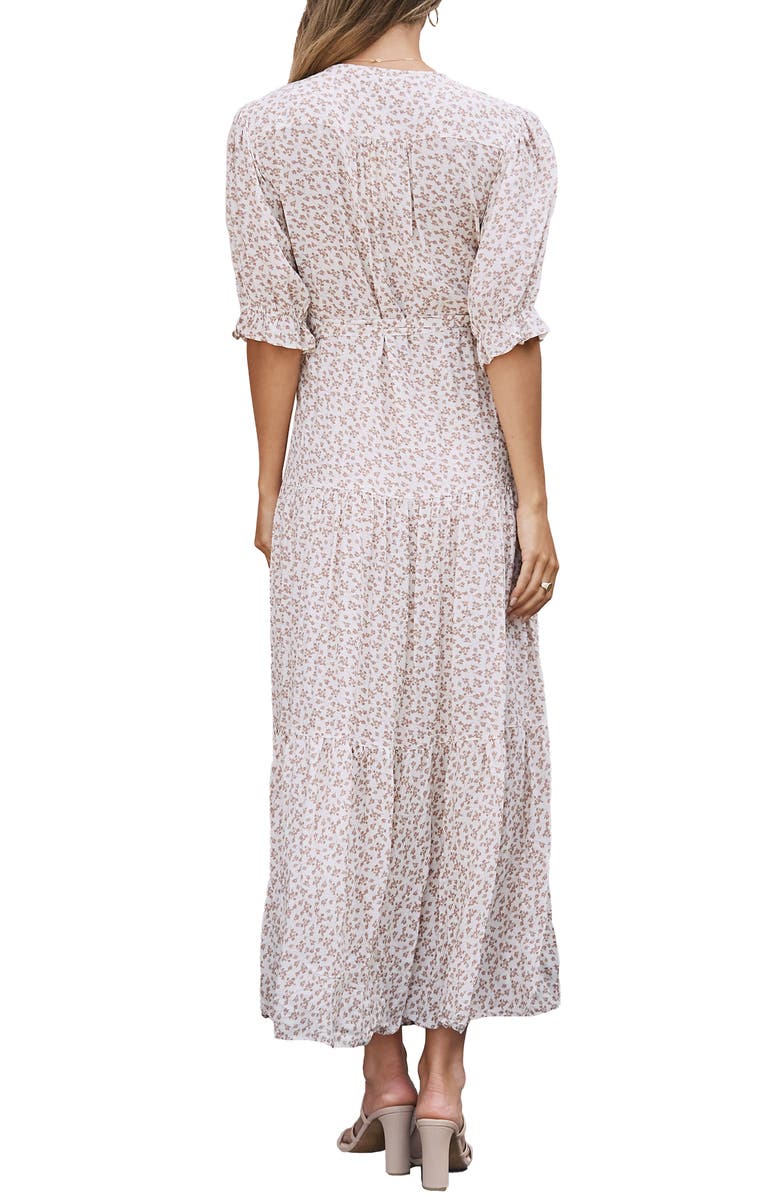 Angel Maternity Floral Wrap Maternity Dress, Alternate, color,