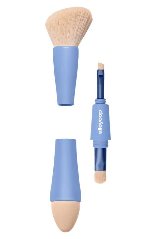 Alleyoop Multi-tasker 4-in-1 Makeup Brush In Blue