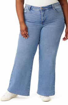 Kensie Kaya High Waist Wide Leg Jeans