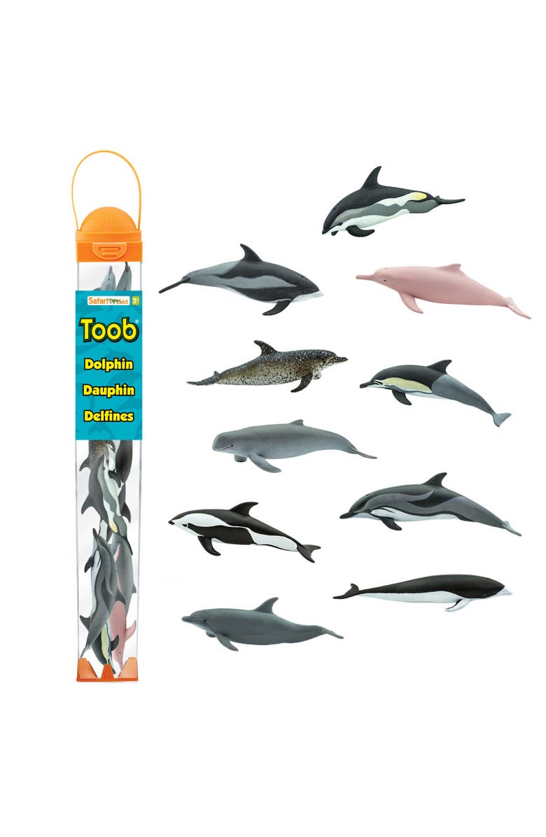 Safari Ltd. Dolphins Toy, Main, color, NO COLOR