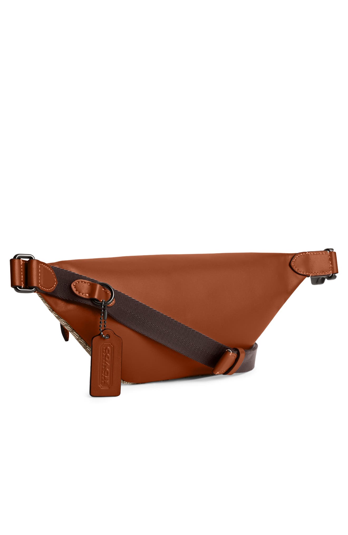 COACH Charter Signature Belt Bag, Alternate, color, 