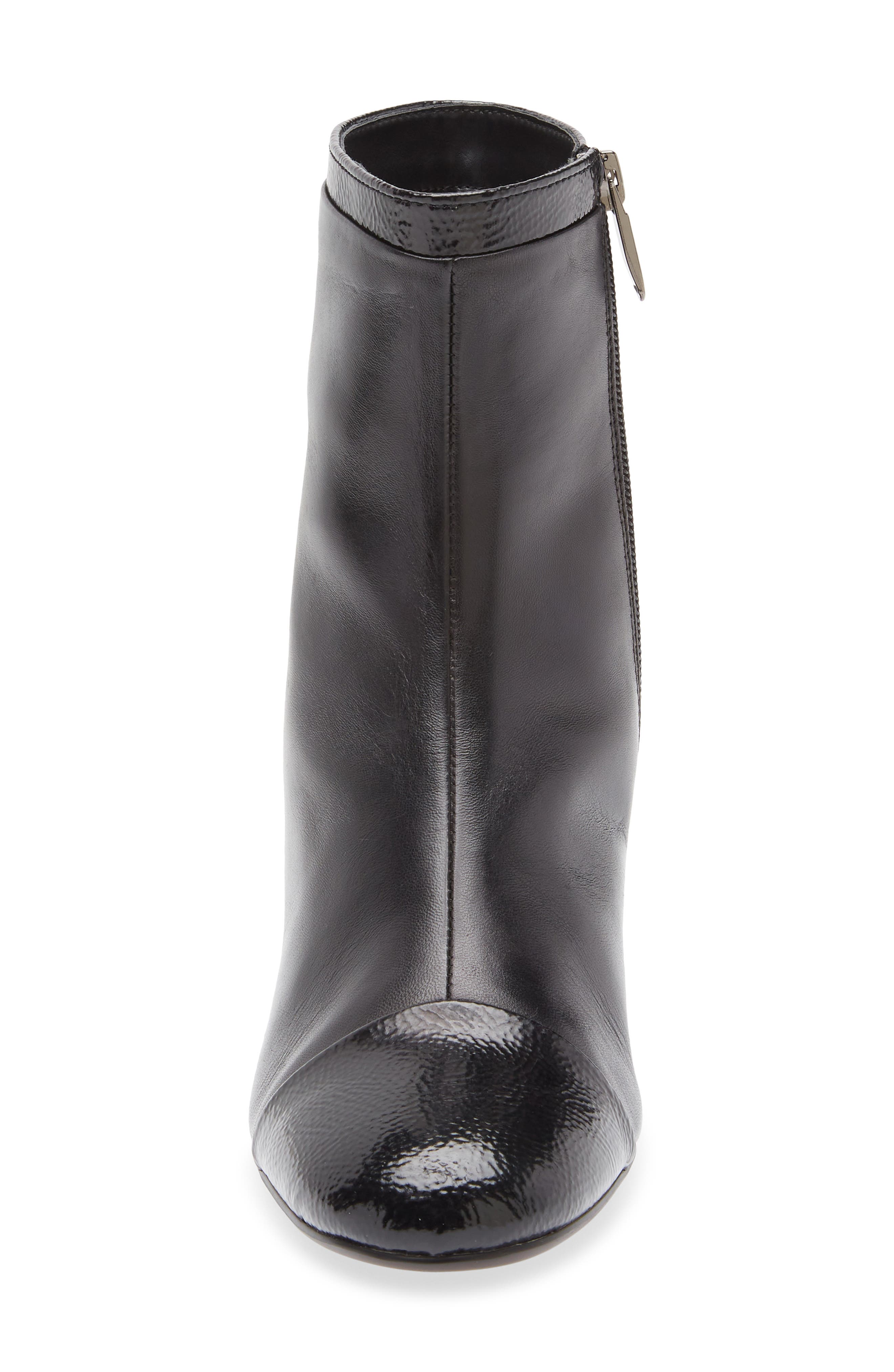 Regarde Le Ciel Mya Block Heel Bootie, Alternate, color, Twinkle/ Nappa Black