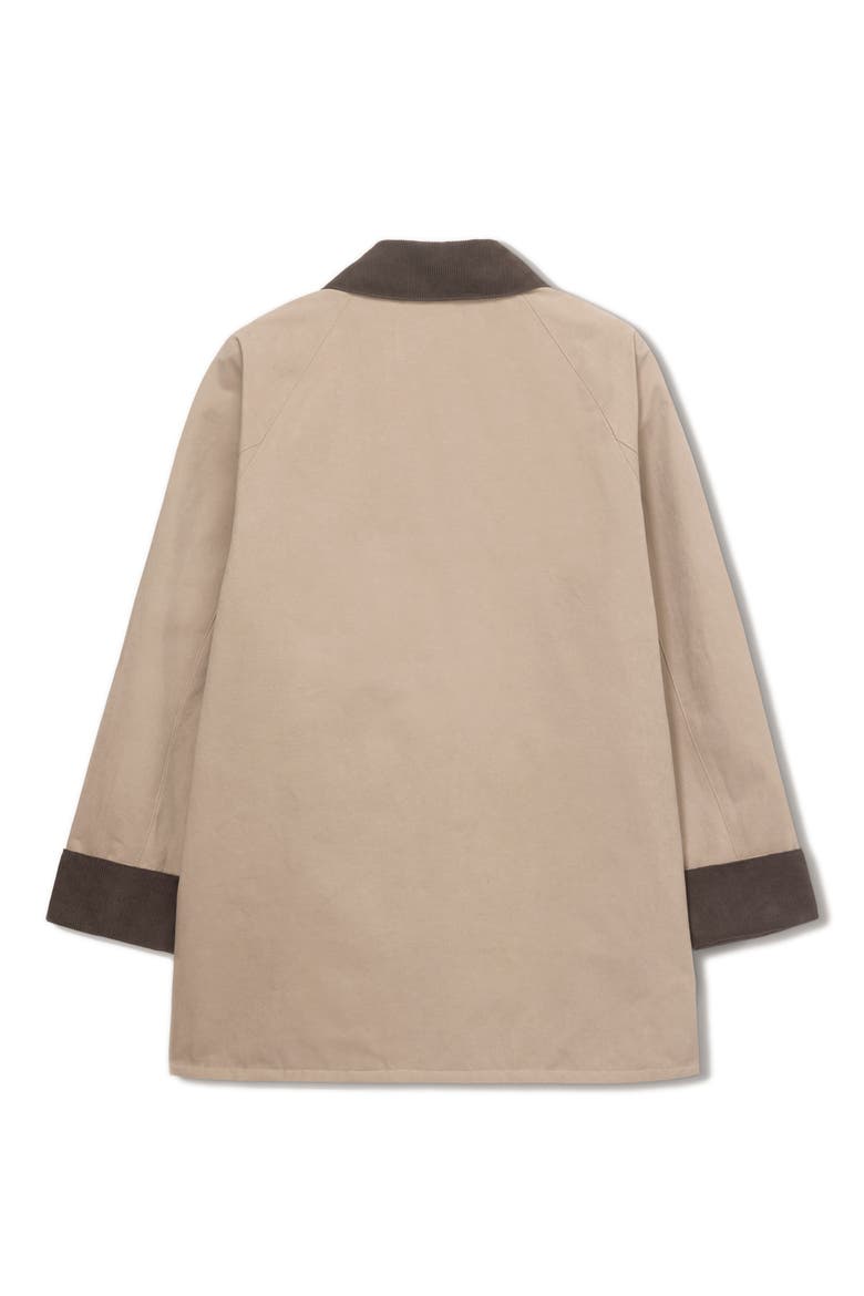 Gender Inclusive Waxed Cotton Hunting Jacket, Alternate, color, BEIGE