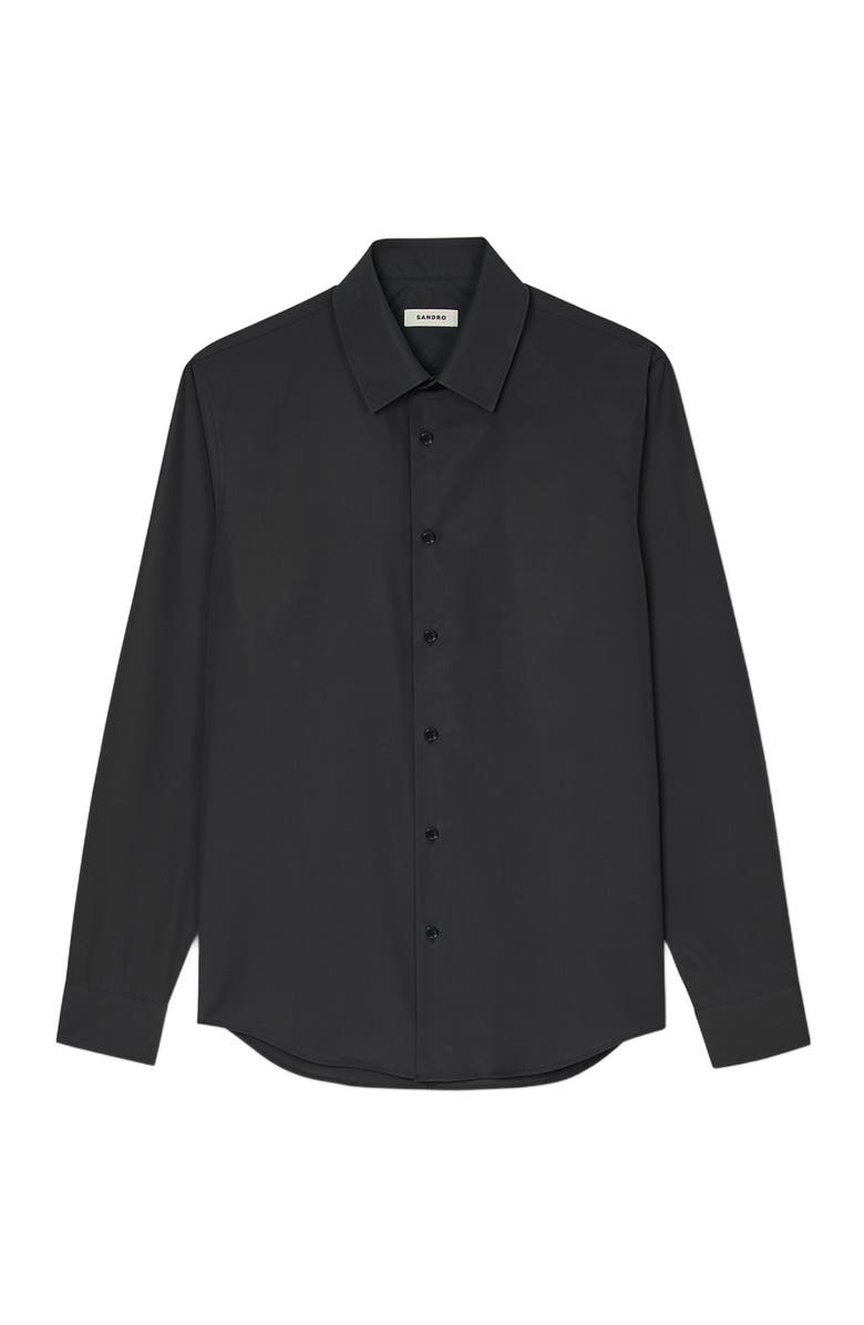 SANDRO Long-sleeved shirt, Alternate, color, 