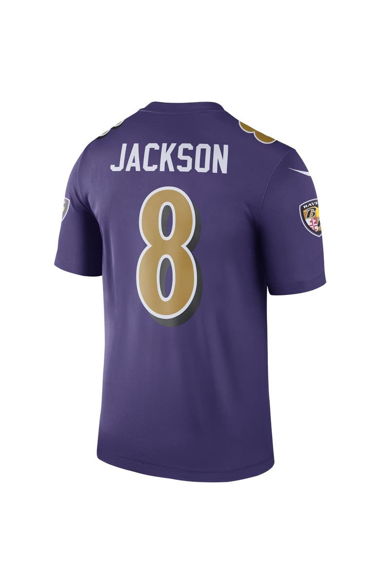 Nike Men's Nike Lamar Jackson Purple Baltimore Ravens Alternate Legend Jersey, Alternate, color, Purple