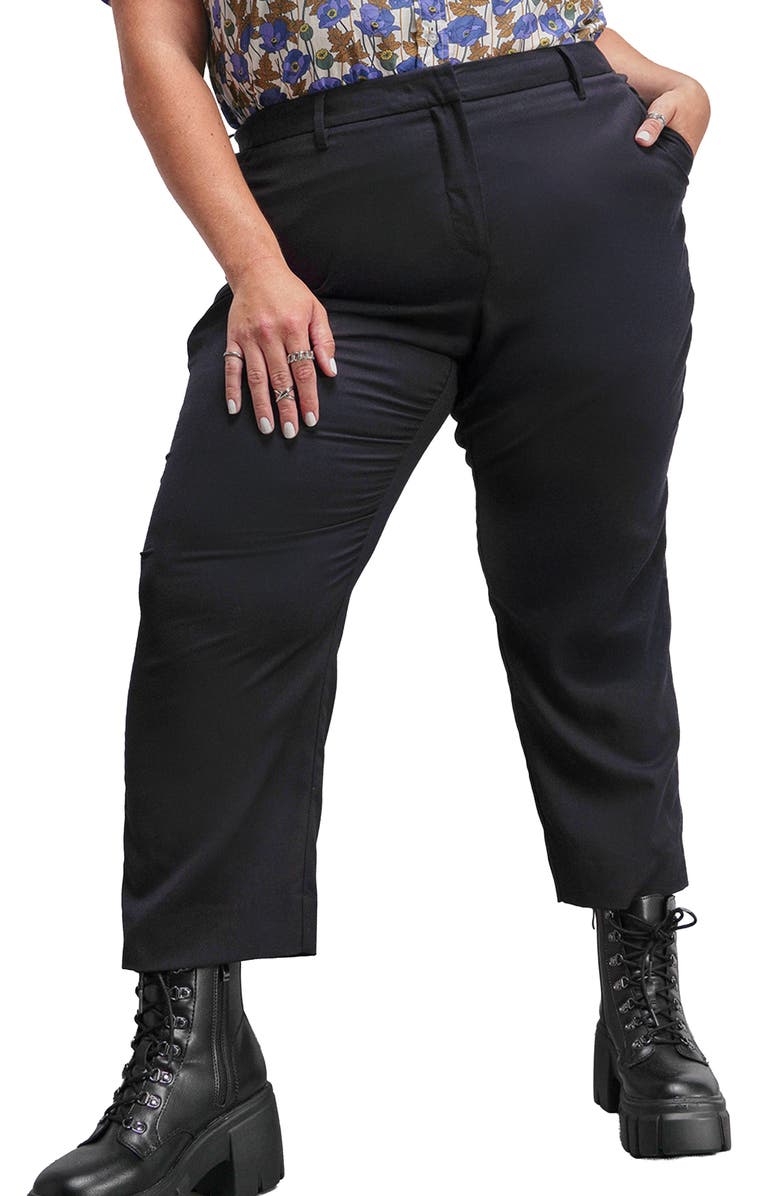 WILDFANG The Empower Slim Crop Pant, Alternate, color, Black