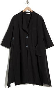 PATRIZIA LUCA Oversized Cotton Jacket
