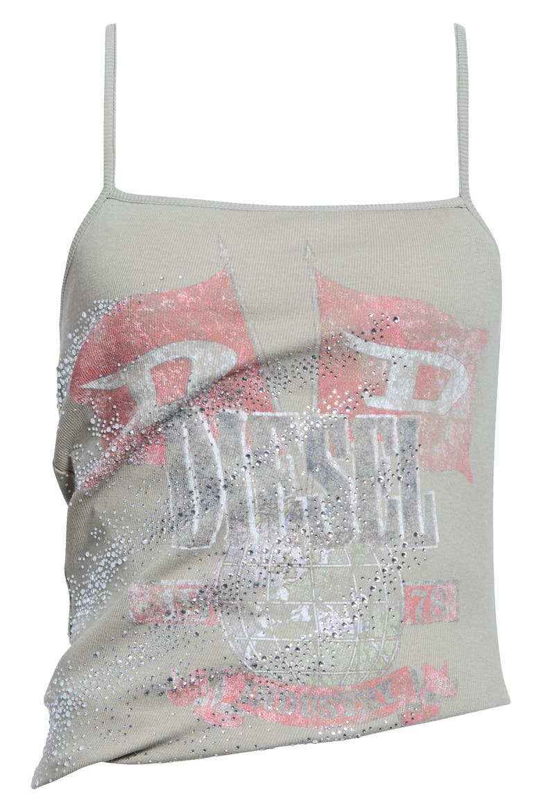T-Recy Logo Graphic Camisole, Alternate, color, OATMEAL