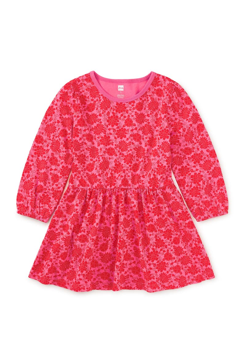 Blouson Sleeve Pocket Dress, Main, color, Andong Floral