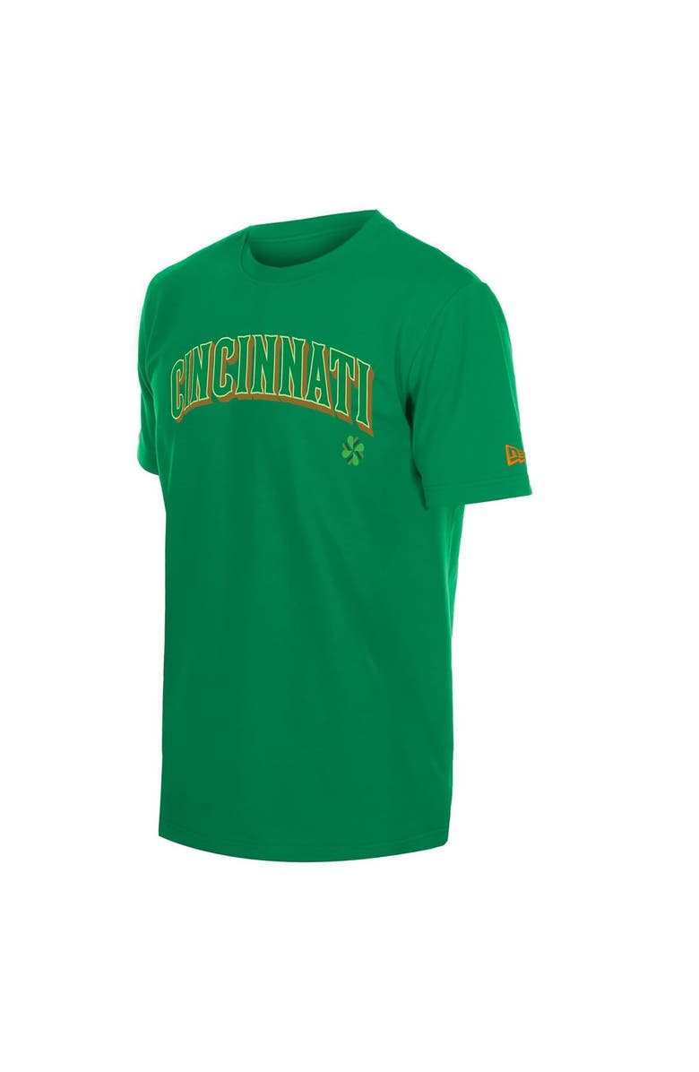 New Era Men's New Era Green Cincinnati Reds 2026 St. Patrick's Day T-Shirt, Alternate, color, Green